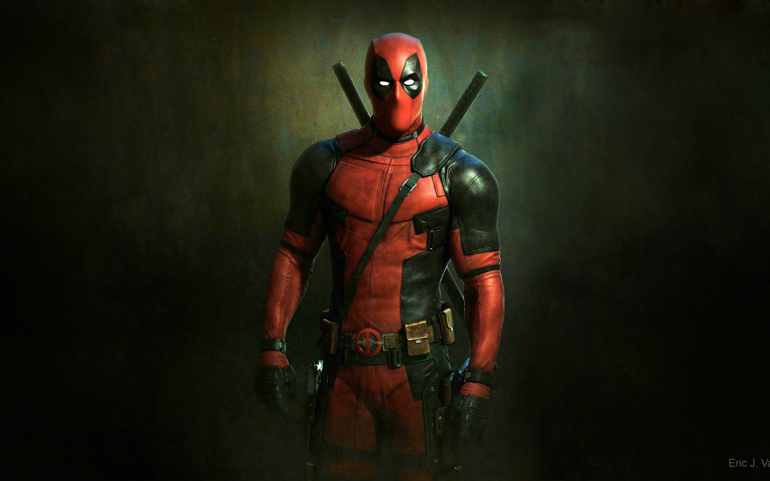 Wallpaper #494F5 Free Download 4K Deadpool Minimal Superheroes Wallpapers HD
