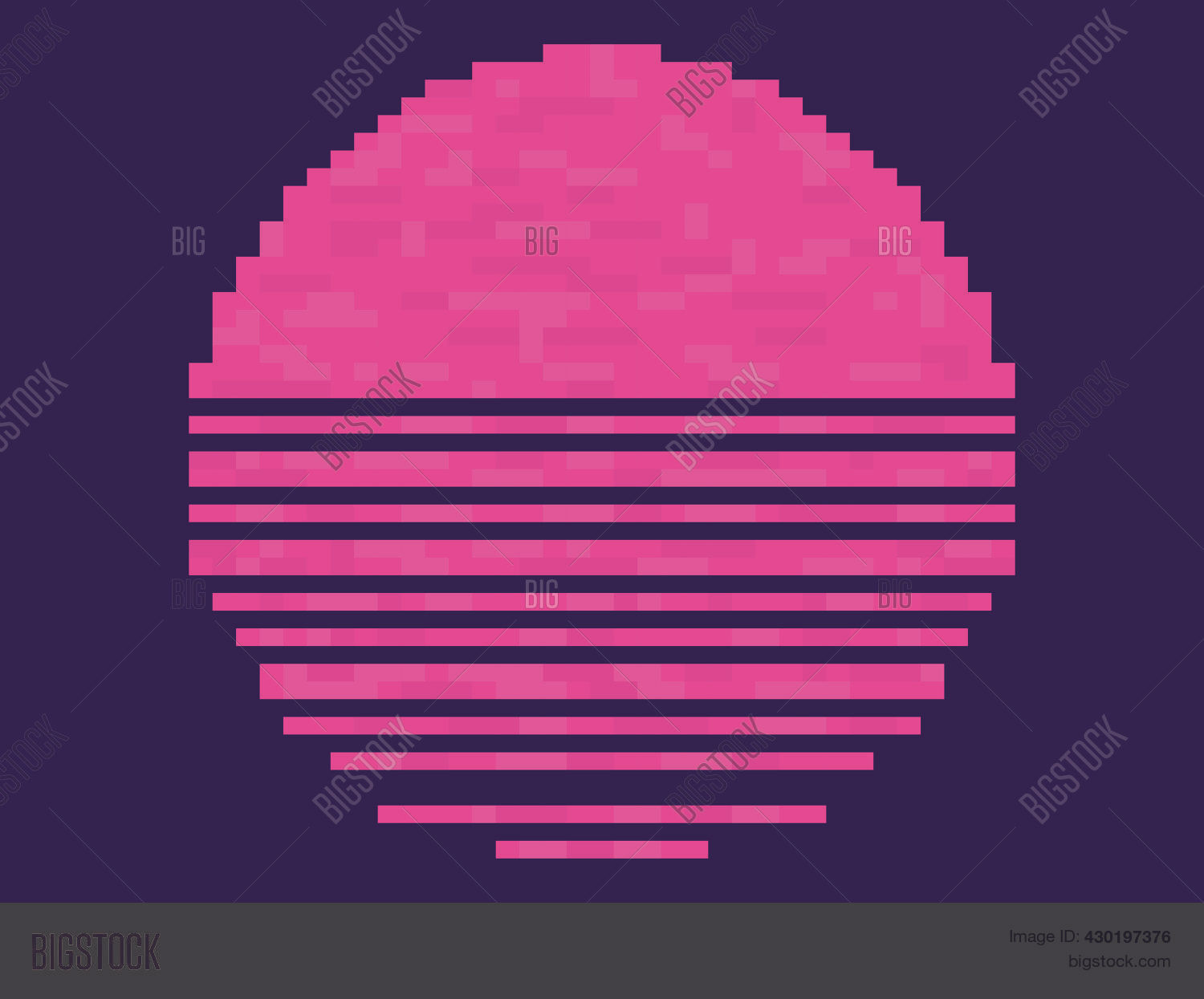Wallpaper #42exDJMBSpphPi3-h9_r116 Retro Sunset 80s Vector Photo Free Trial Bigstock