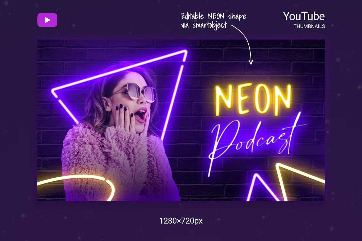 Wallpaper #S_Q_OpMBKFX8bn3rKHj4251 Neon Youtube Thumbnails Teletype