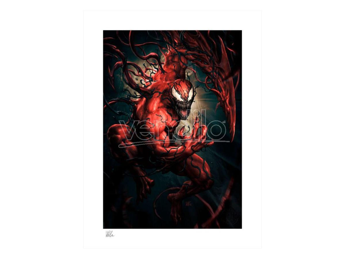 Wallpaper #jPTSOpMBKFX8bn3re3kl348 Sideshow Toys Marvel Art Print Carnage 46 X 61 Cm Unframed Sideshow