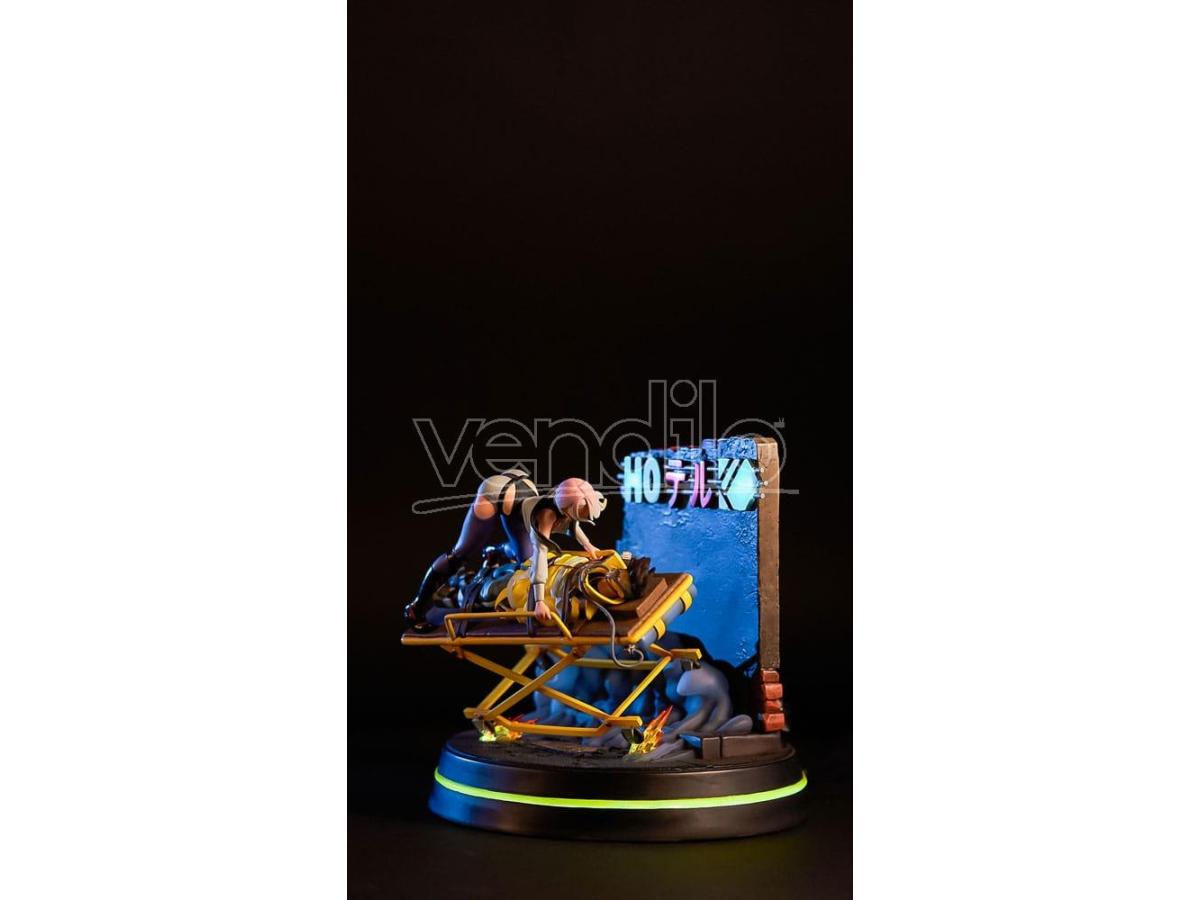 Wallpaper #gm0GaZcBycdYOYFTTnDM27 Cyberpunk Edgerunners Resin Statue Lucy David Runaway 20 Cm Neamedia