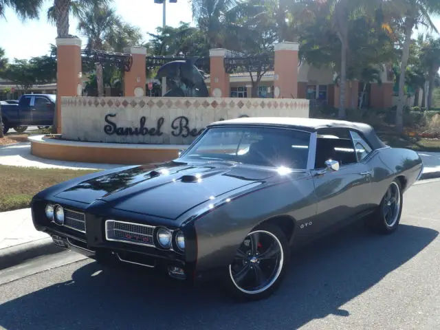 Wallpaper #ebkF35IBJvJKYCmEjwgd38 69 Pontiac Gto Convertible Resto Mod 4 Speed 428 V8 2 Tone Paint
