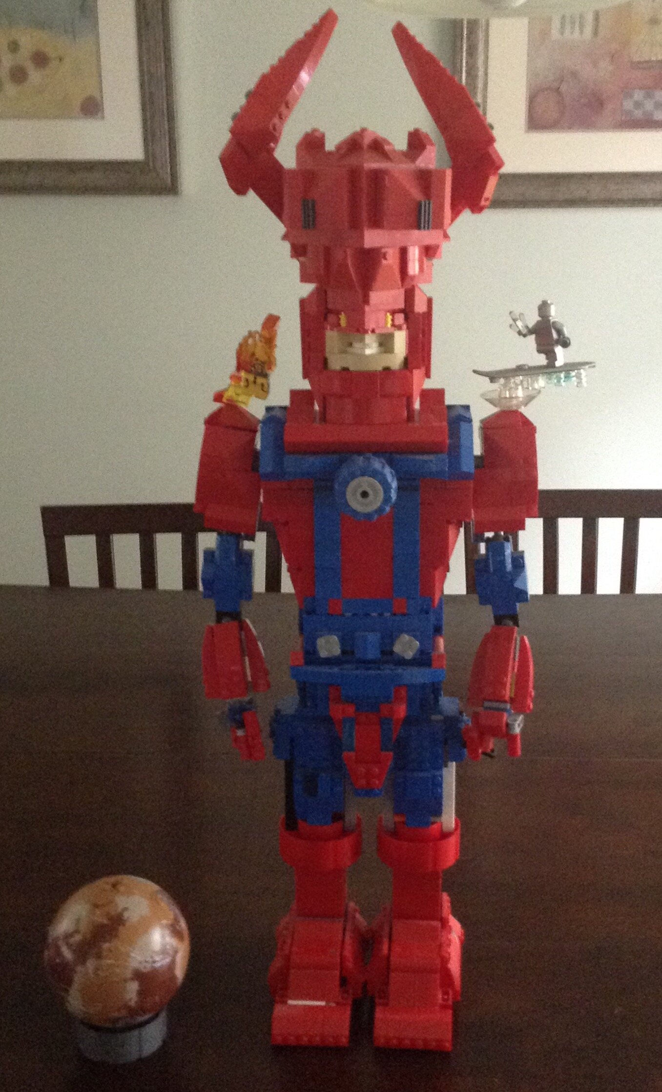 Wallpaper #db2aa Custom Lego Marvel Super Heroes Galactus Minifigure