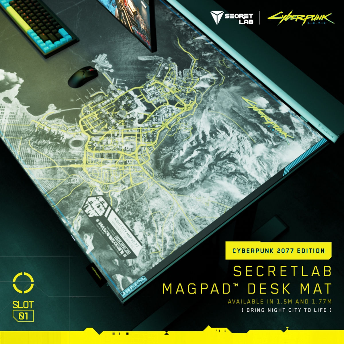 Wallpaper #zNWhNpMBY0Iw2JDG8pGR113 Secretlabs Cyberpunk 2077 Collab Now Includes the Magnus Gaming Desk