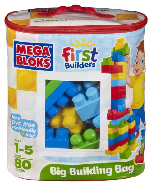 Wallpaper #634d6 Mega Bloks First Builders Big Building Bag with Big Building Blocks