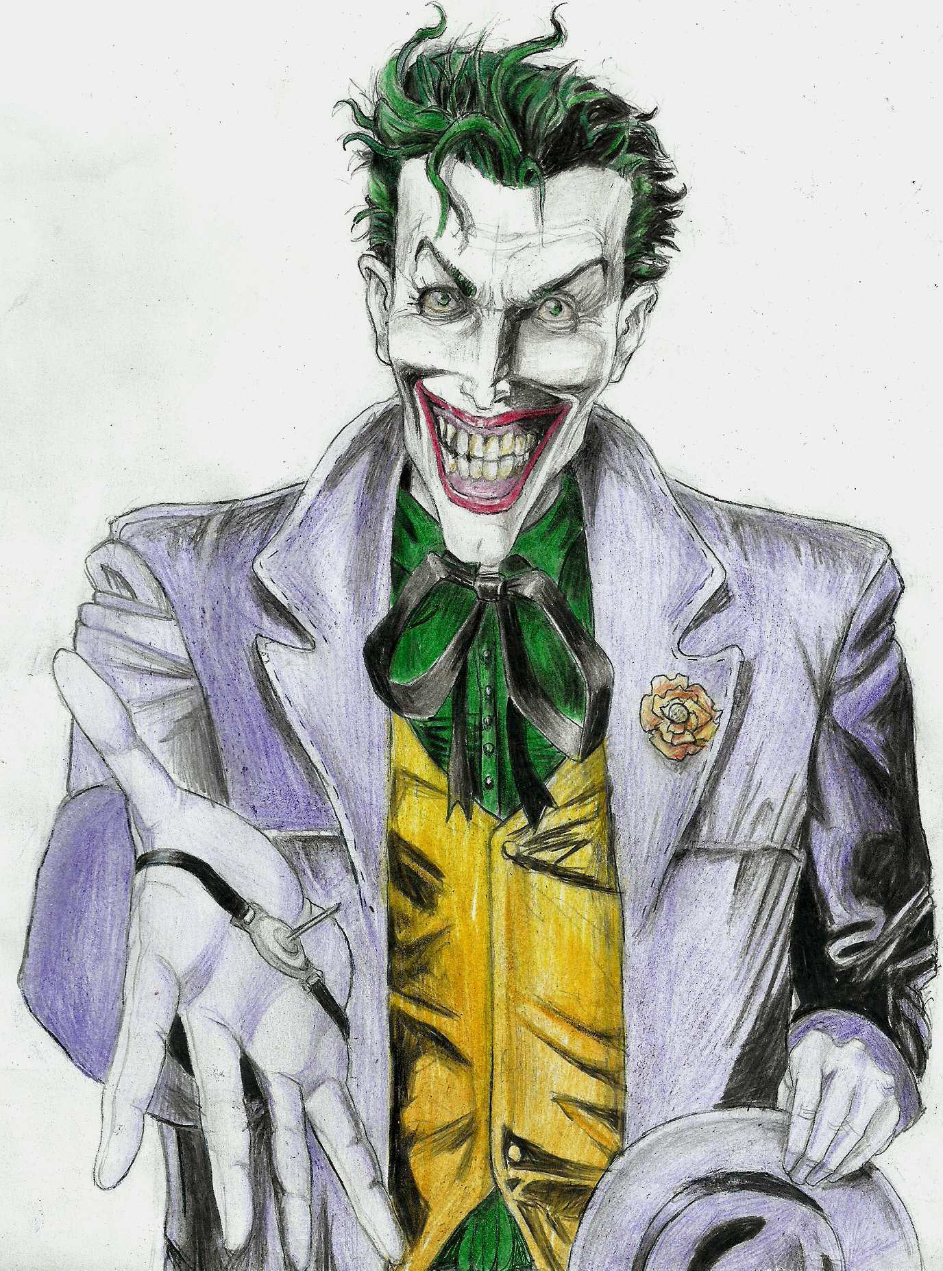 Wallpaper #9H1M8I4Bnwiau_P63QXr35 Classic Joker the Joker Fan Art 18694487 Fanpop