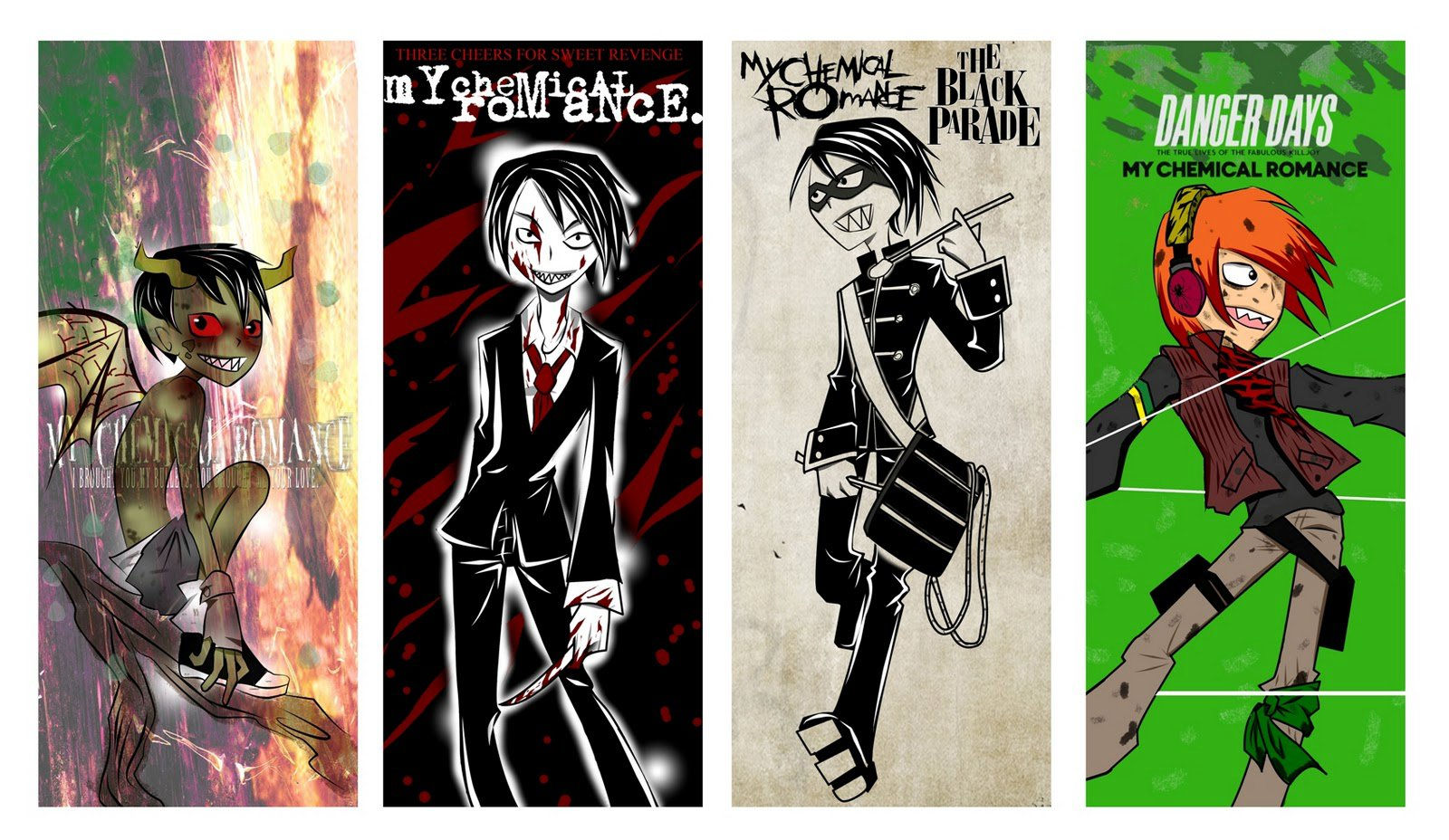 Wallpaper #ePBFgJcBi4JM6agGsCGL94 My Chemical Romance Chibi