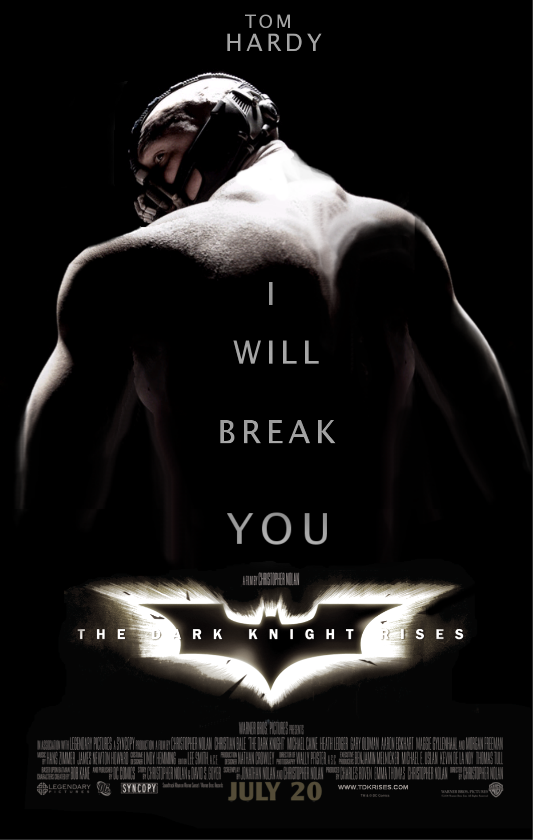 Wallpaper #79083 Tom Hardy as Bane in the Dark Knight Rises Poster Hq Bane Photo