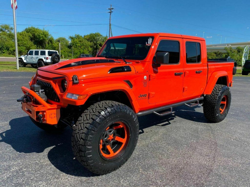 Wallpaper #EECIMZMBJhL2WPba78c979 2020 Jeep Gladiator Punkn Custom Lifted Leather Xd 38 Nittos for Sale