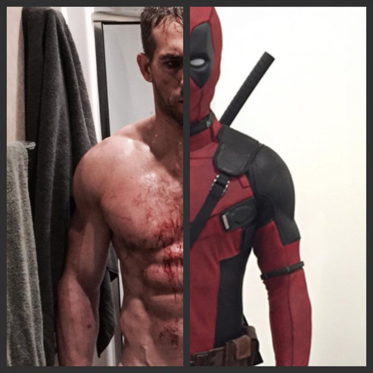 Wallpaper #HWfz8pIBSpphPi3-MnOE321 Ryan Reynolds Shows Off Abs Under Deadpool Movie Suit Reality TV World
