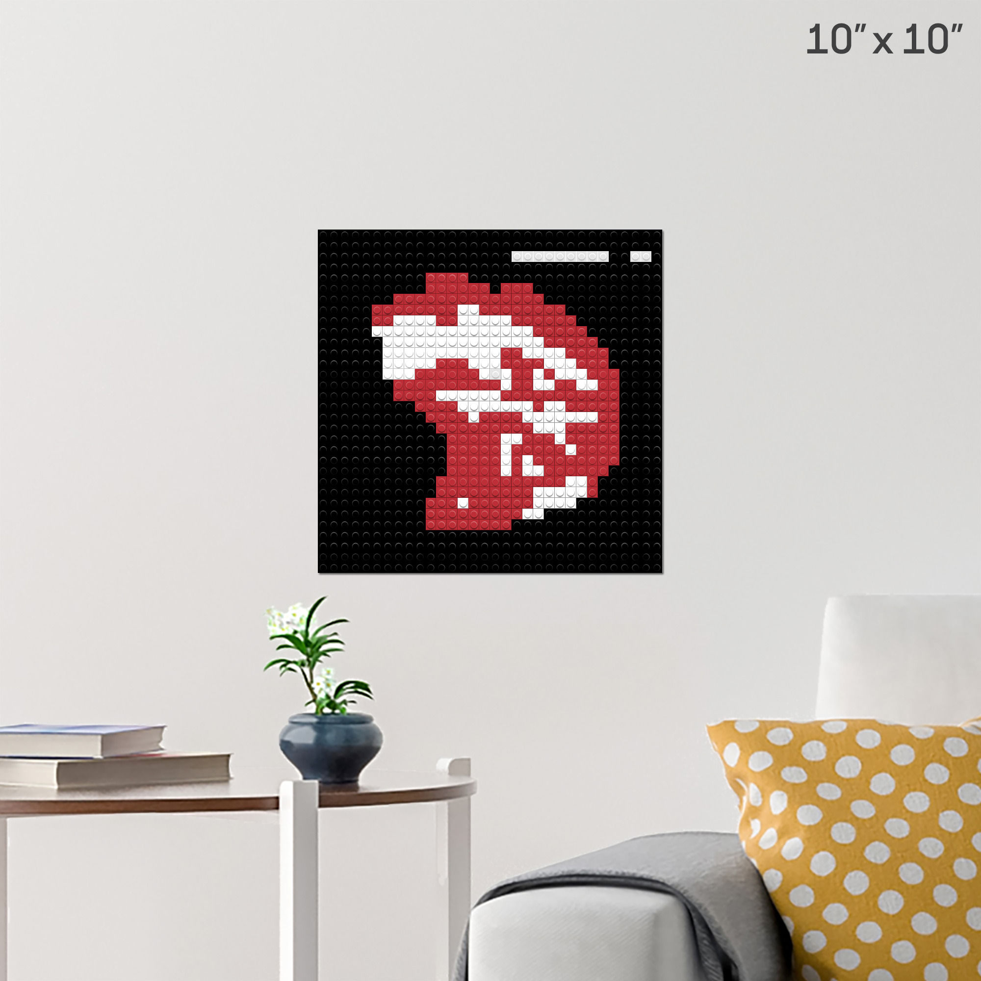 Wallpaper #o-p9VZMBlwTYPL18kw201 Hellcat Srt Logo Wall Poster Build Your Own with Bricks Brik