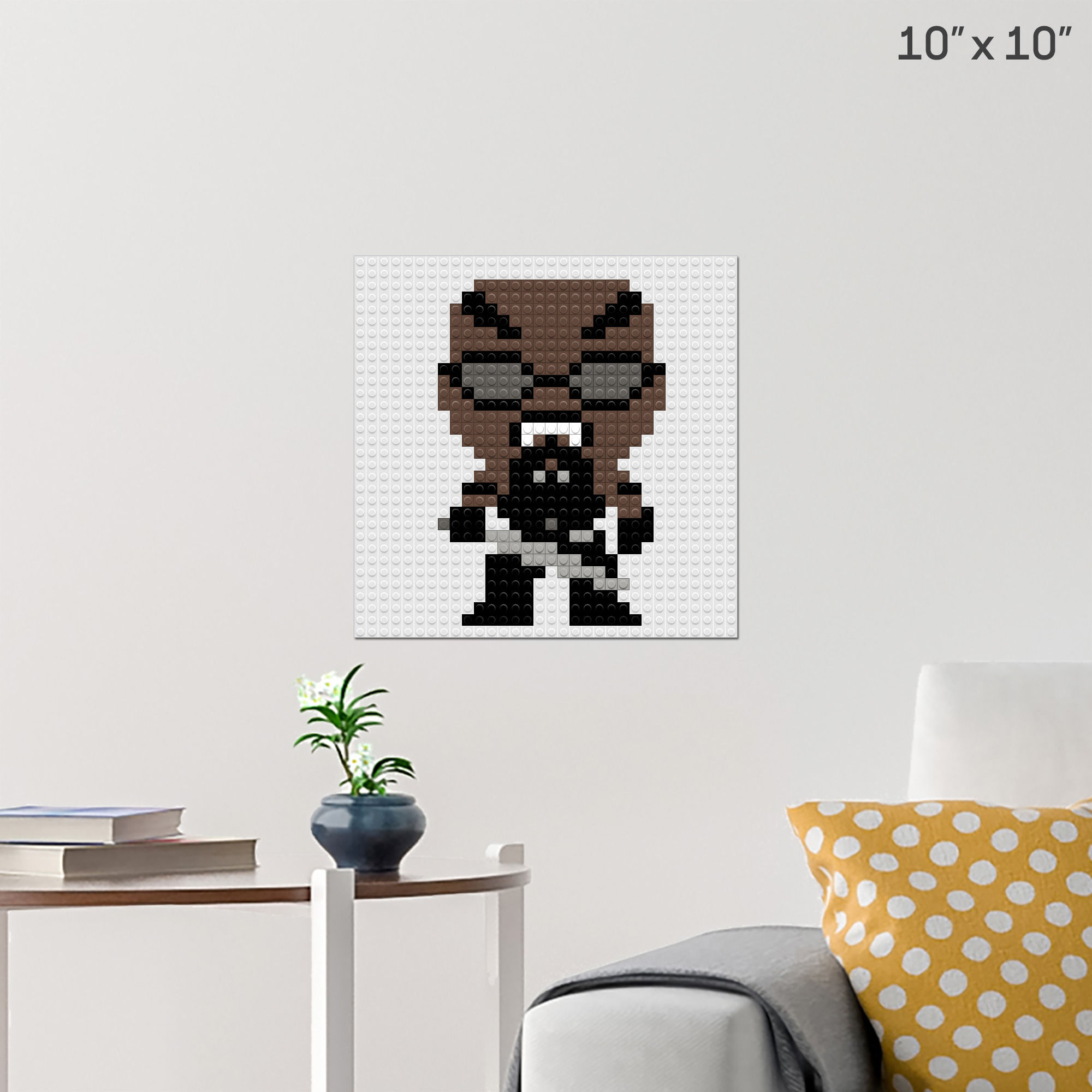 Wallpaper #xRdlPpMBPLD5_VENqd9N195 Blade Pixel Art Wall Poster Build Your Own with Bricks Brik