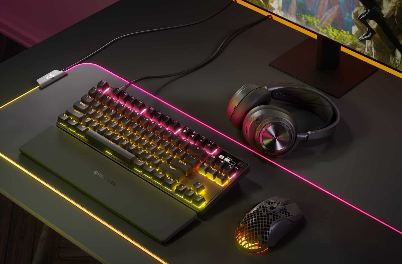 Wallpaper #wjvtcZcBSWmA-tzpM5D4152 Steelseries Frisker Opp Apex Pro Tkl Tastaturet Med Bedre Tradlost