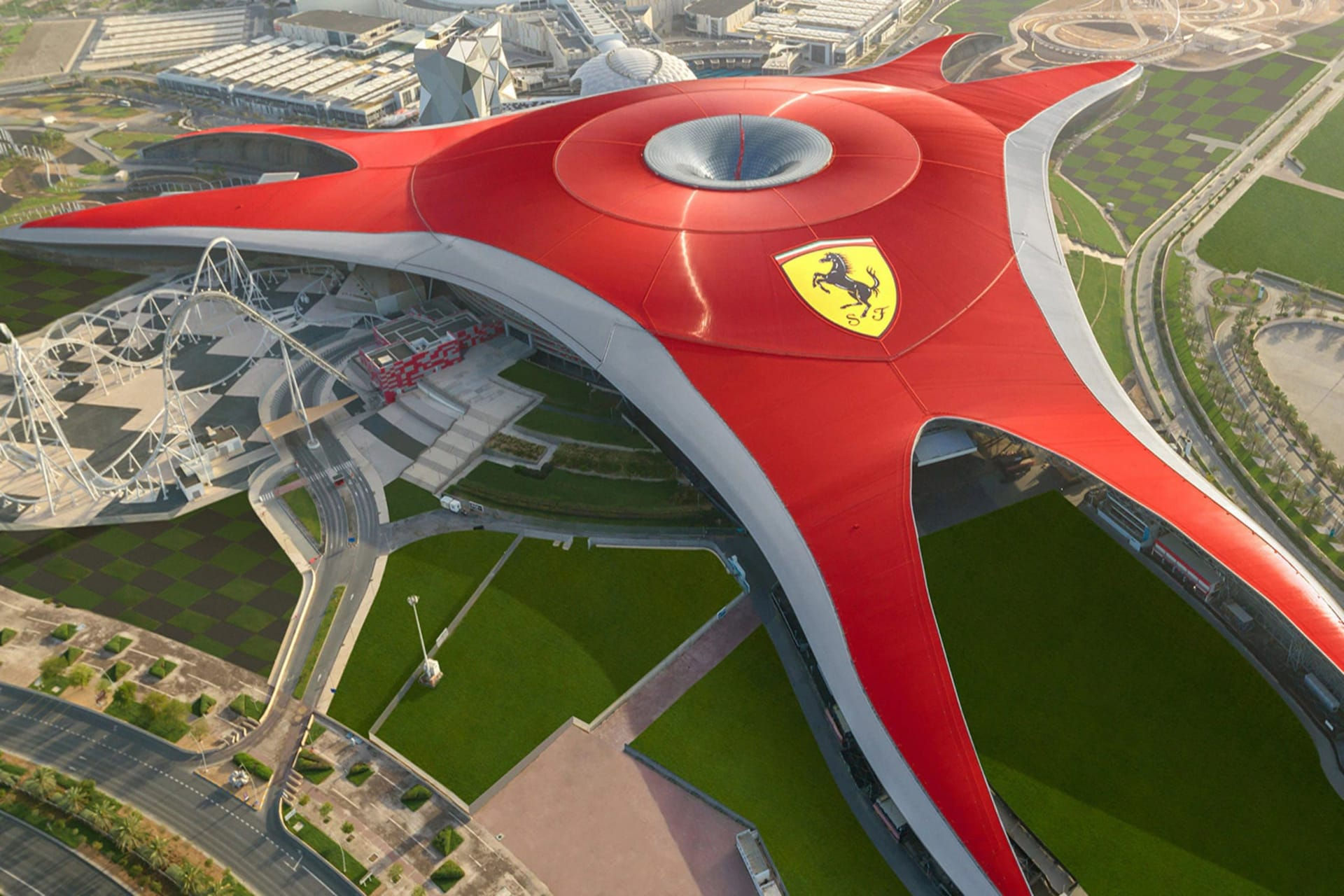 Wallpaper #p8lljpcB-VVLIetlc2pg58 Ferrari World Abu Dhabi the Worlds Fastest Roller Coaster