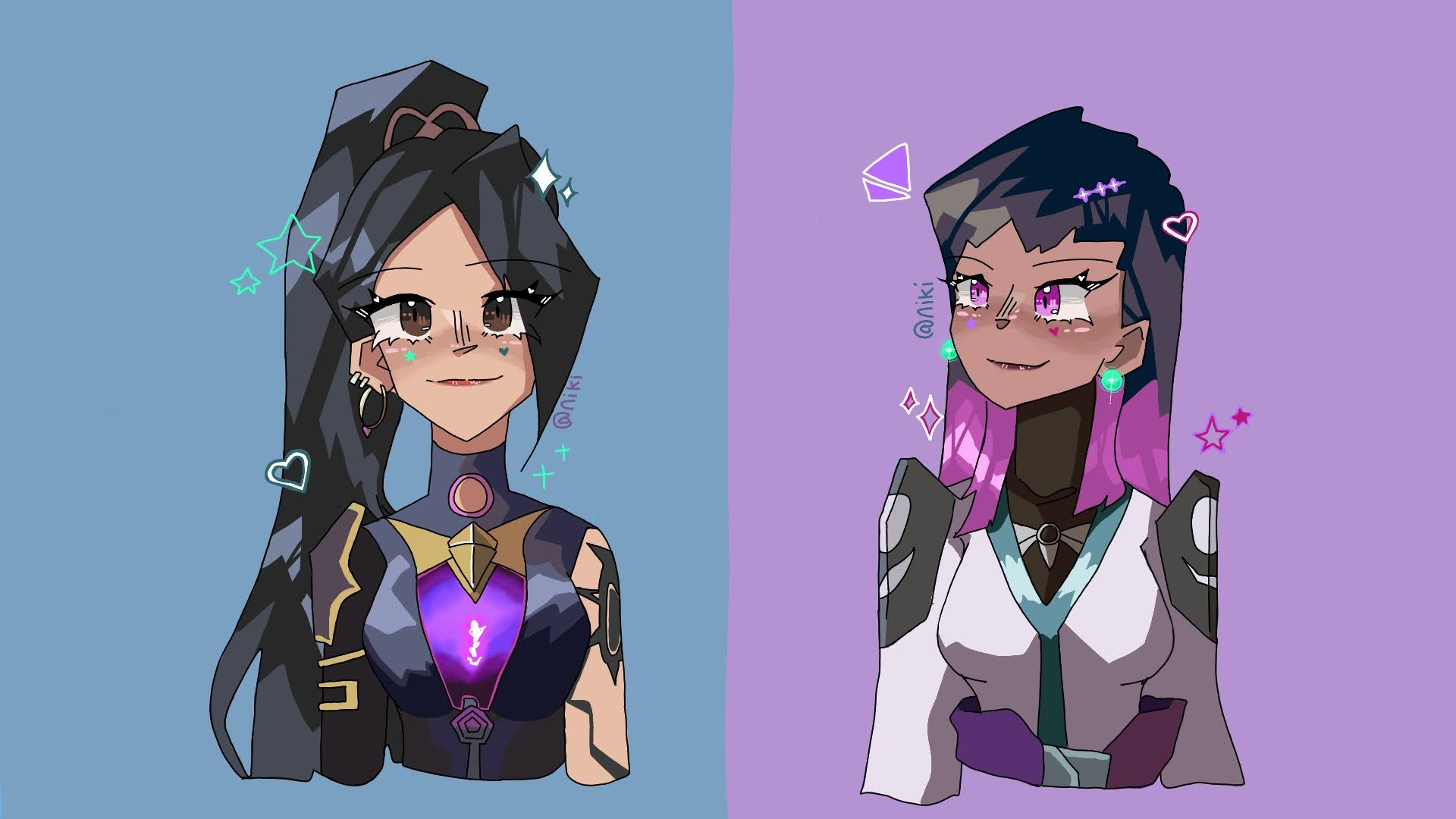 Wallpaper #sybXmJcBNyflpn9rSYdb12 Reyna and Sage Switch Valorant