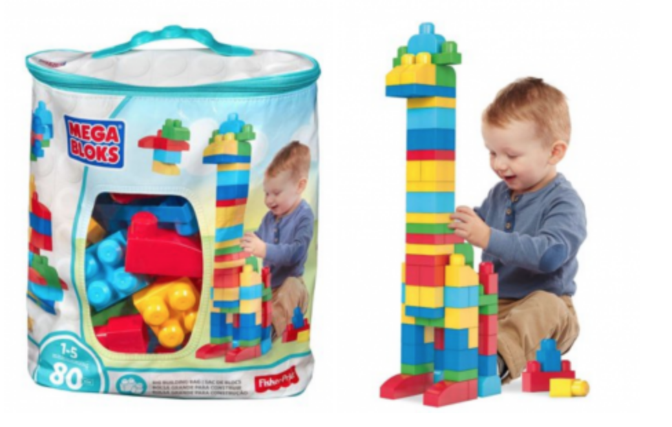 Wallpaper #634d6 Mega Bloks First Builders Big Building Bag with Big Building Blocks