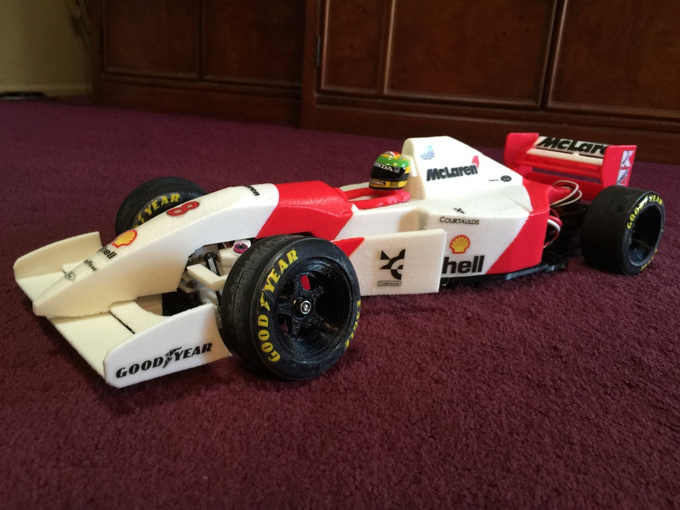 Wallpaper #jaUzMpMB0vj5YdARC9My145 Rs 01 Ayrton Senna Formula 1 Rc Car Cgtrader