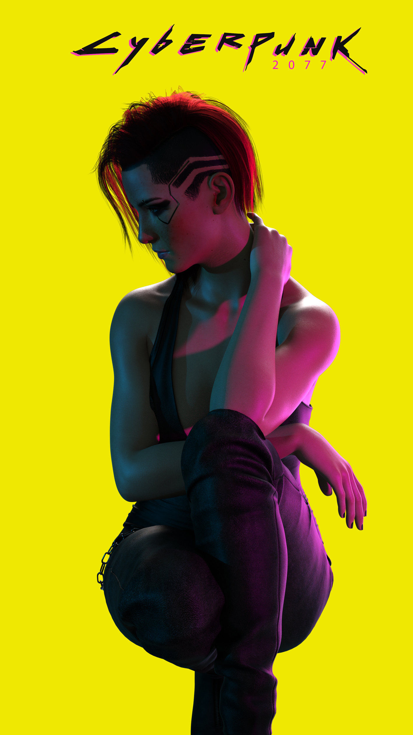 Wallpaper #qBlsBI8BtGB6xQ78Ok7933 Valerie Cyberpunk 2077 Fan Art Cgtrader