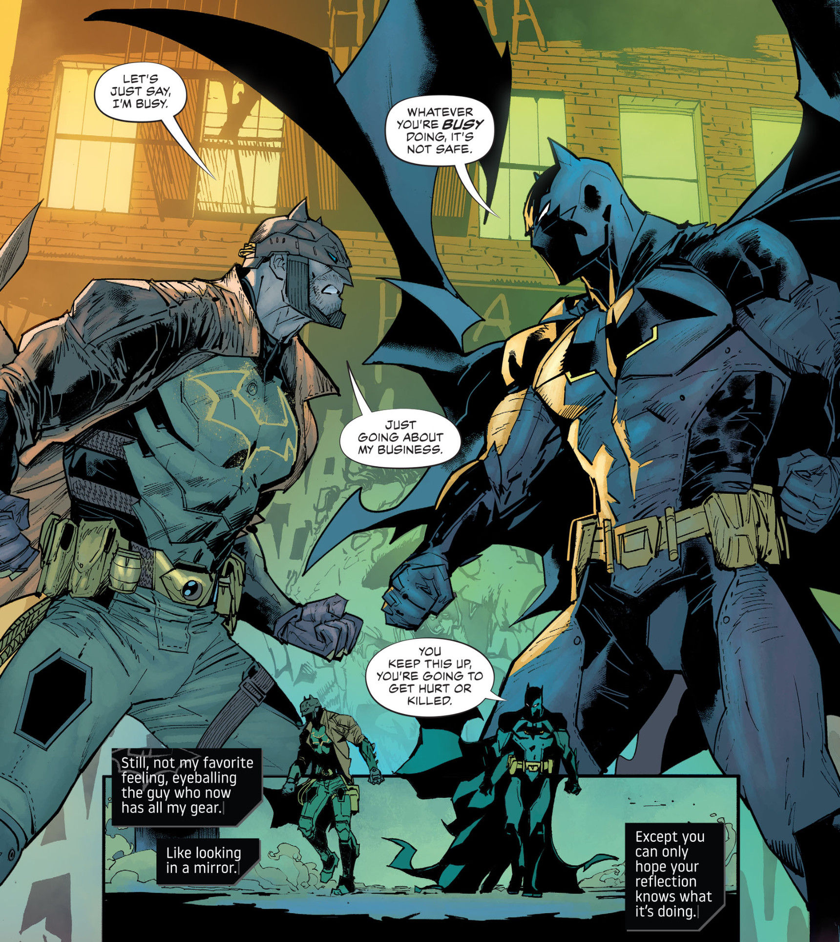 Wallpaper #8Bm0LY8BtGB6xQ78QpIo10 Future Batman Met Bruce Waynes Batman in DC Comics and It Went Poorly