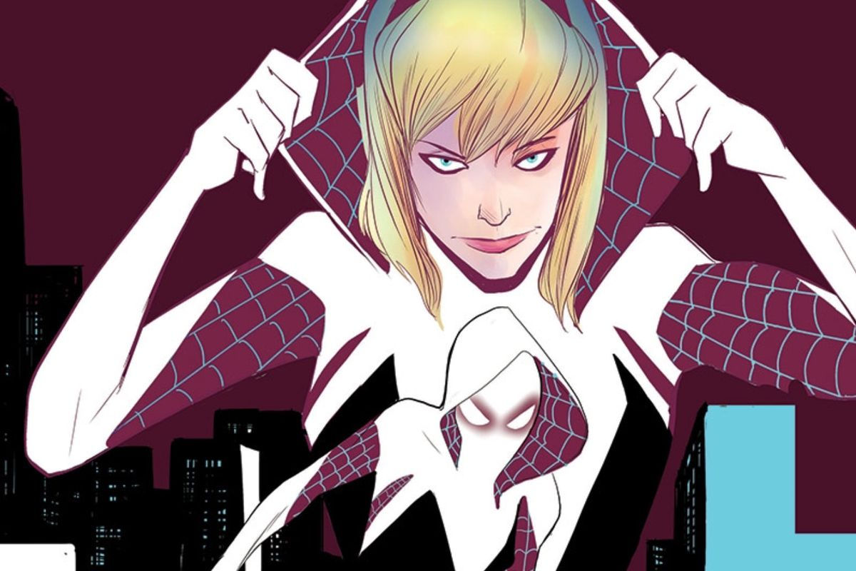 Wallpaper #Hme5DJMBSpphPi3-euDo287 Where Does Gwen Stacys Spider Woman Costume Come from Polygon