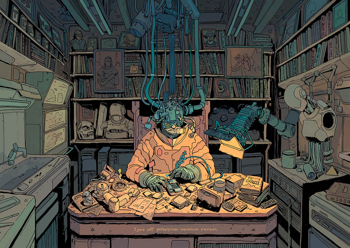 Wallpaper #4-qRVZMBlwTYPL18wQ07152 The Bleak and Charming Cyberpunk Art of Josan Gonzalez the Verge
