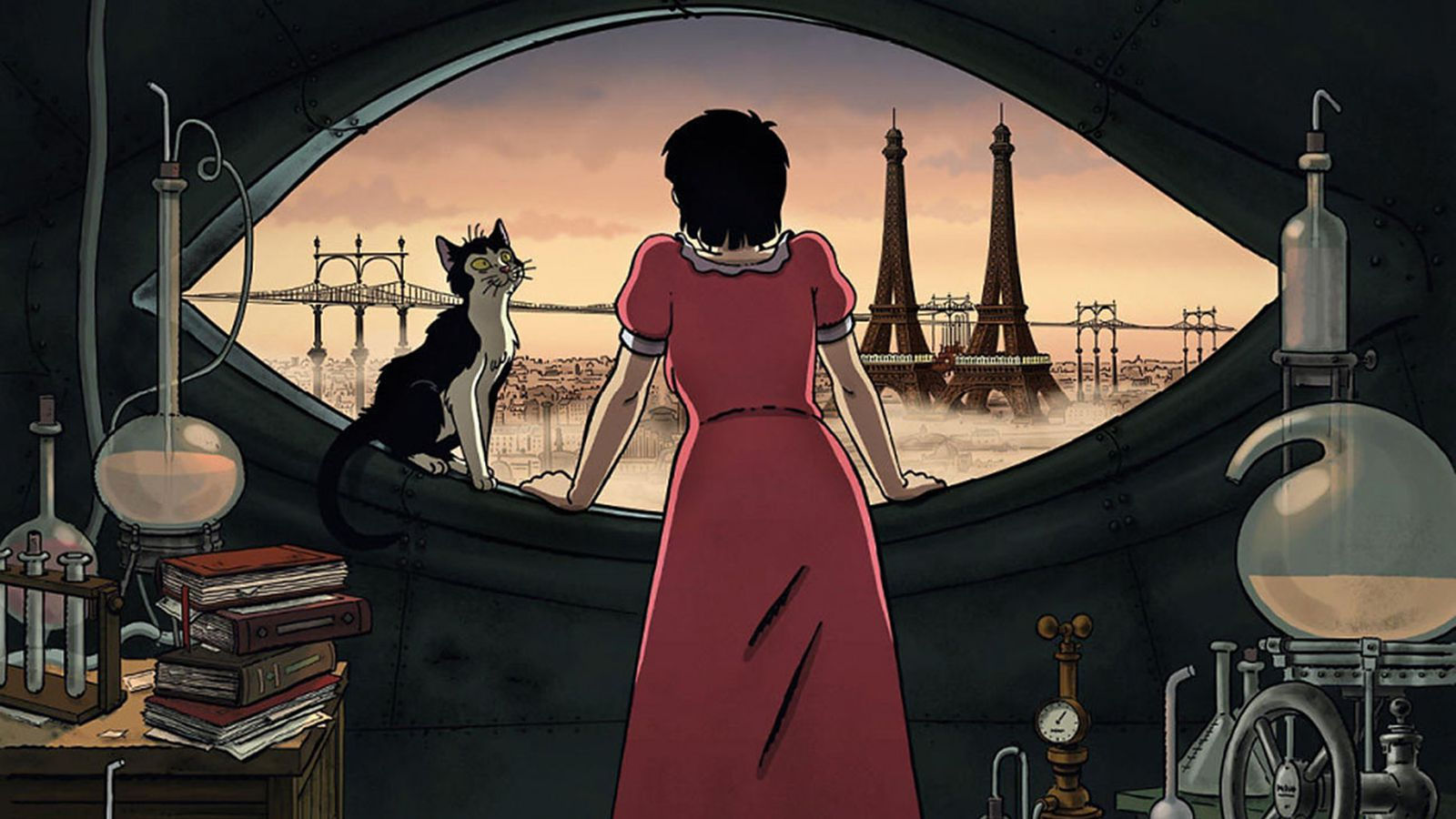 Wallpaper #7RkGF48BtGB6xQ78vW5j53 April and the Extraordinary World Finds the Heart in a Retro Mechanical