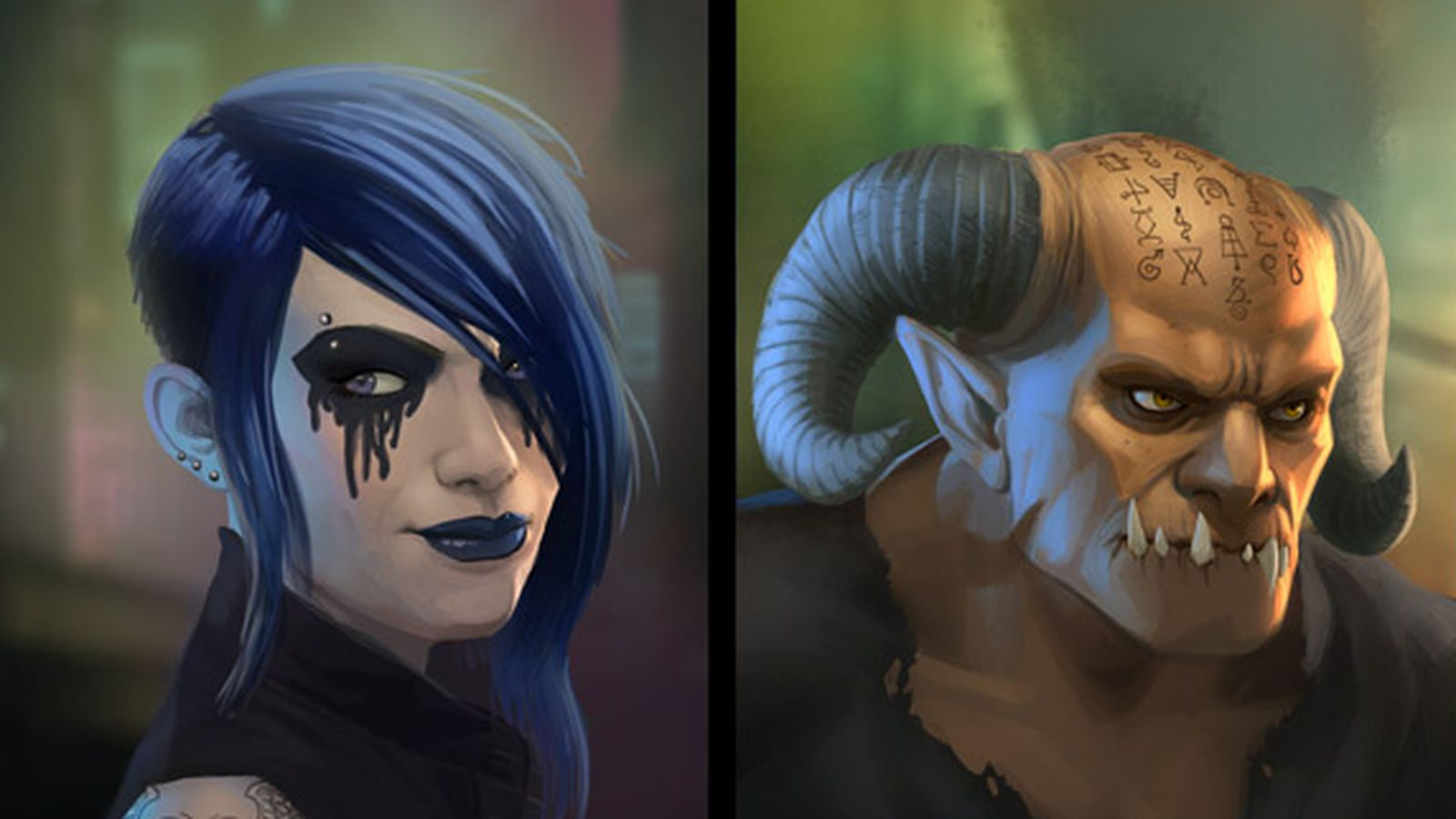 Wallpaper #CR0kLJMBlOZrFDOkVspV236 Shadowrun Returns Dev Diary Outlines Character Portraits Customization