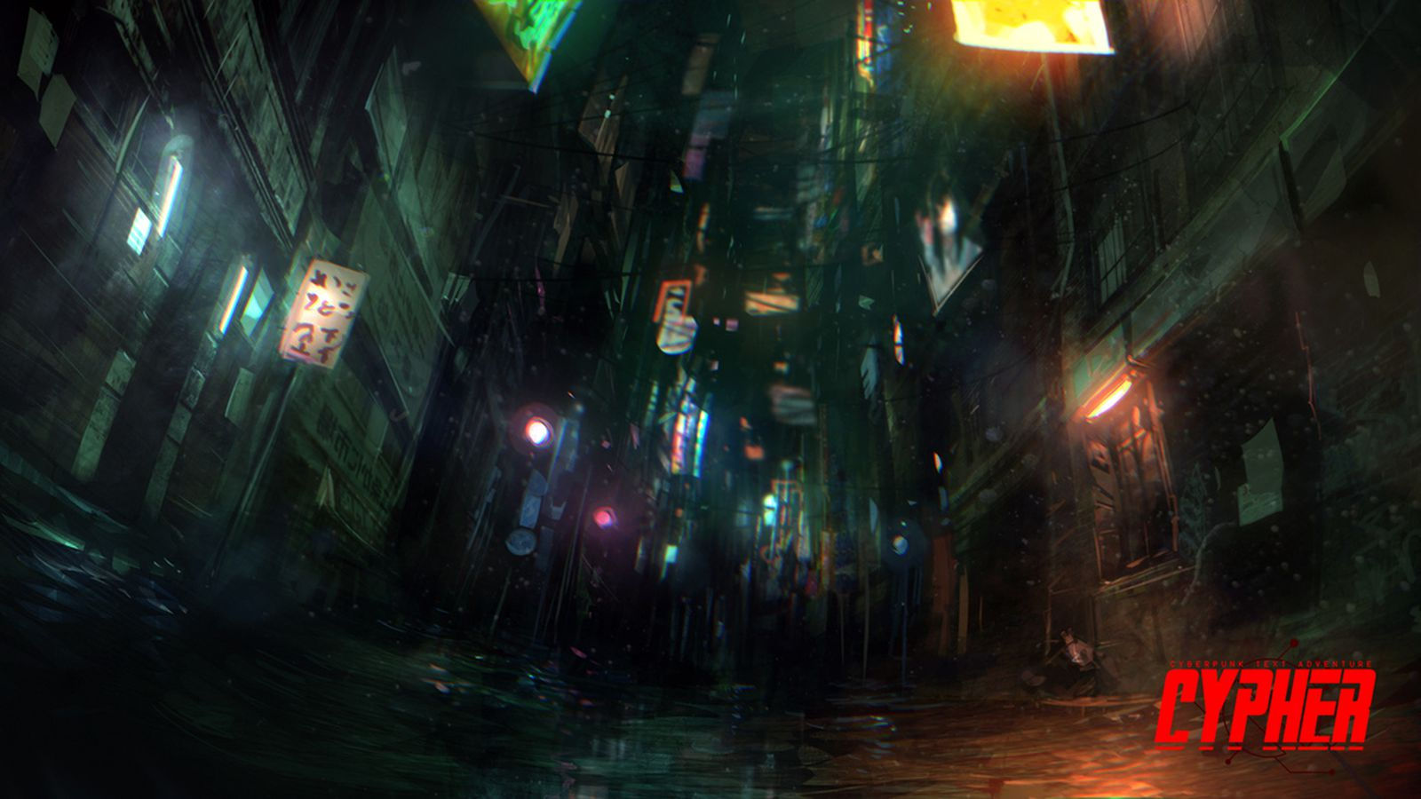 Wallpaper #13N9iI4BFI5NbQksJyGg33 Cyberpunk Meets Interactive Fiction the Art of Cypher the Verge