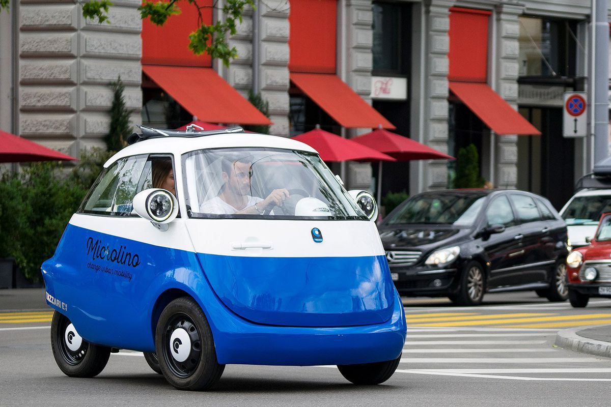 Wallpaper #KRkRM48BtGB6xQ78eZmv43 Microlino Car Approved for European Streets Curbed