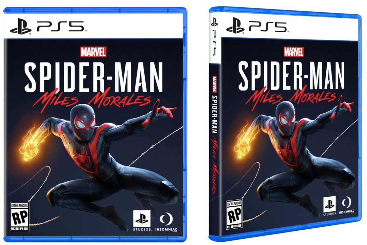 Wallpaper #MRk9BY8BtGB6xQ78glGc4 Playstation 5 First PS5 Game Box Art for Spider Man Miles Morales