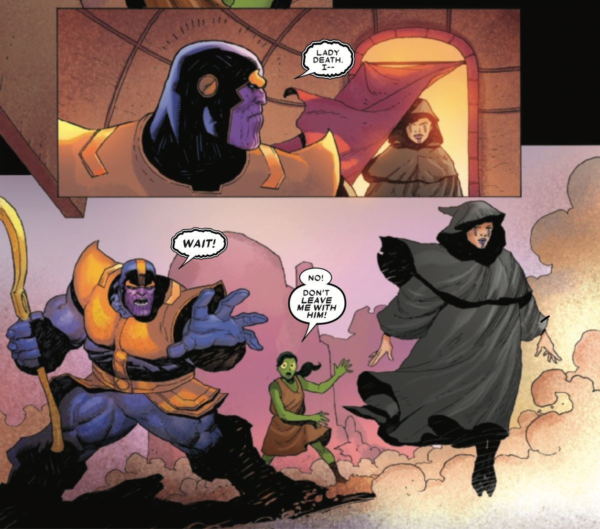 Wallpaper #CaUNOJMBVBiSkHCa-I2R161 How Did Thanos Meet Gamora in the Comics Polygon