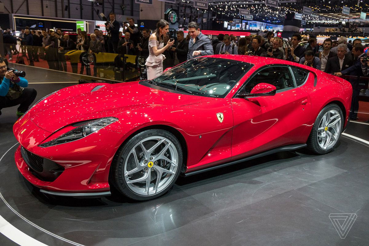 Wallpaper #py7eOJMBeCfPaRV8brst440 Ferrari 812 Superfast Lives Up to Its Name the Verge