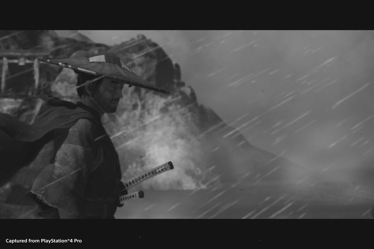 Wallpaper #OhmdBY8BtGB6xQ78i1I53 Ghost of Tsushima Will Have a Black and White Samurai Cinema Mode