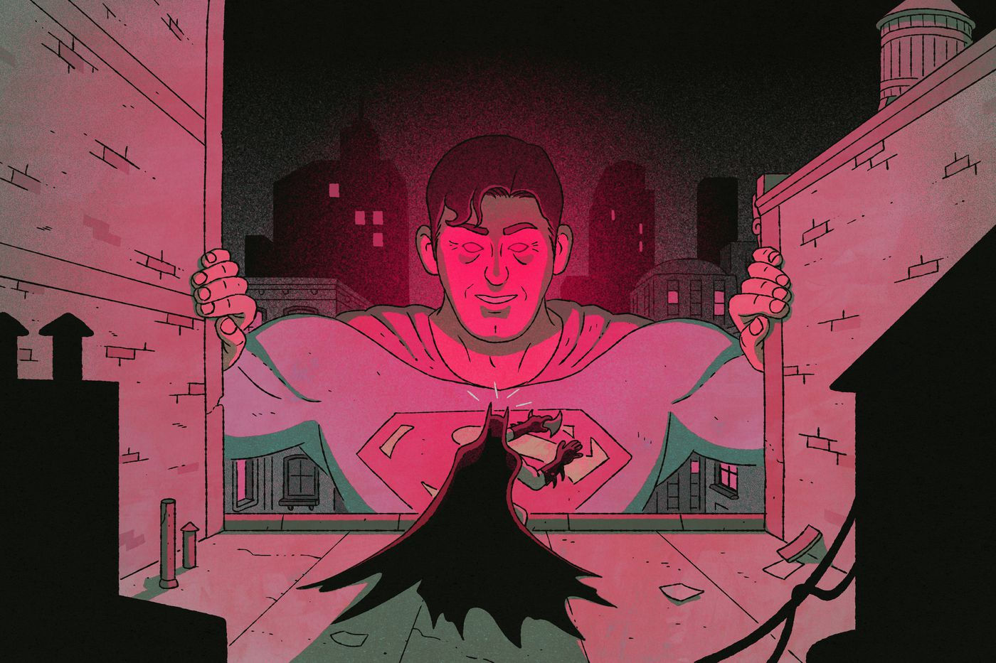 Wallpaper #JGiMHJMBSpphPi3-SCOP38 Man of Steel Meme Batman