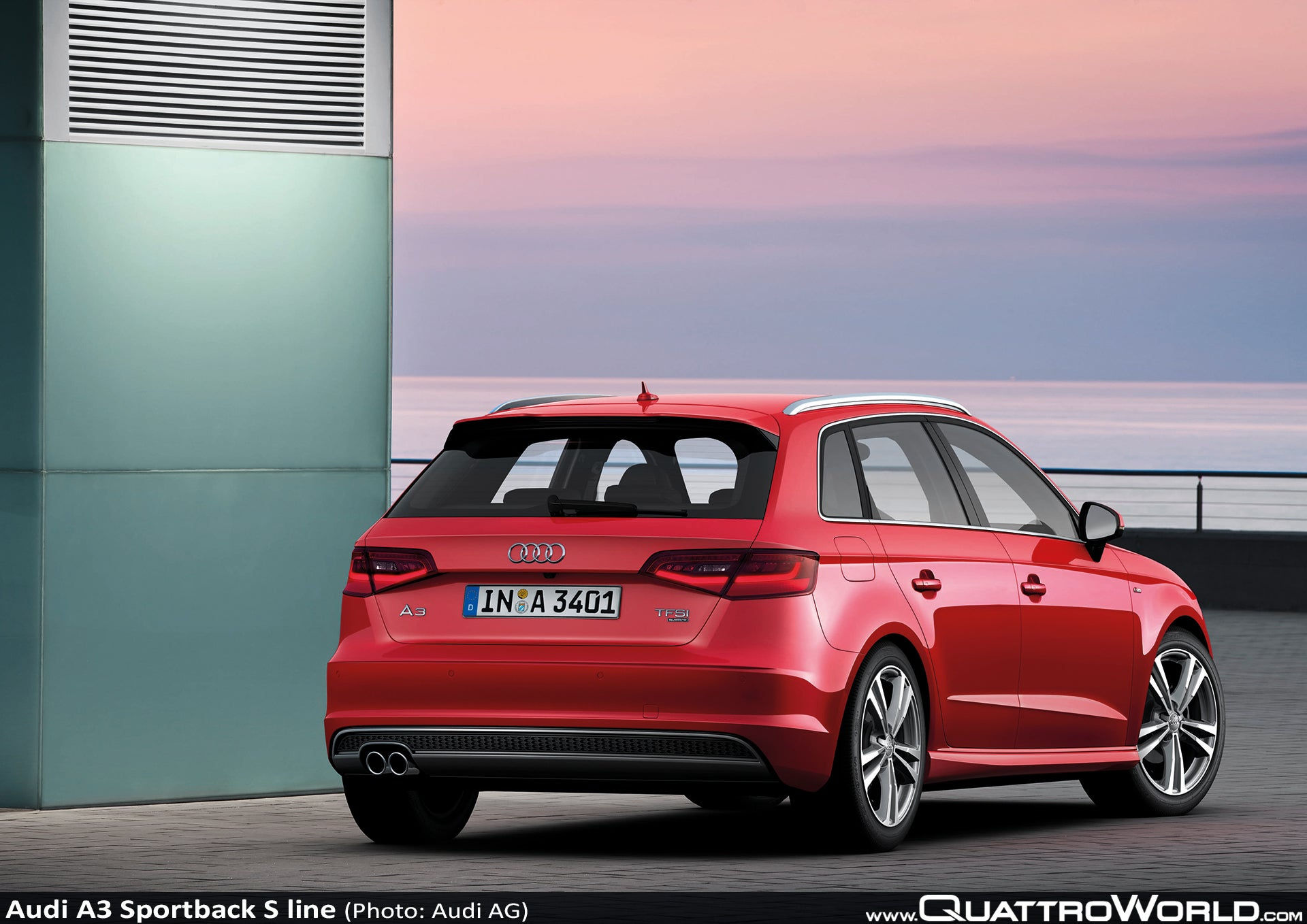 Wallpaper #-GfS5pIBSpphPi3-8DTR57 The New Audi A3 Sportback Quattroworld