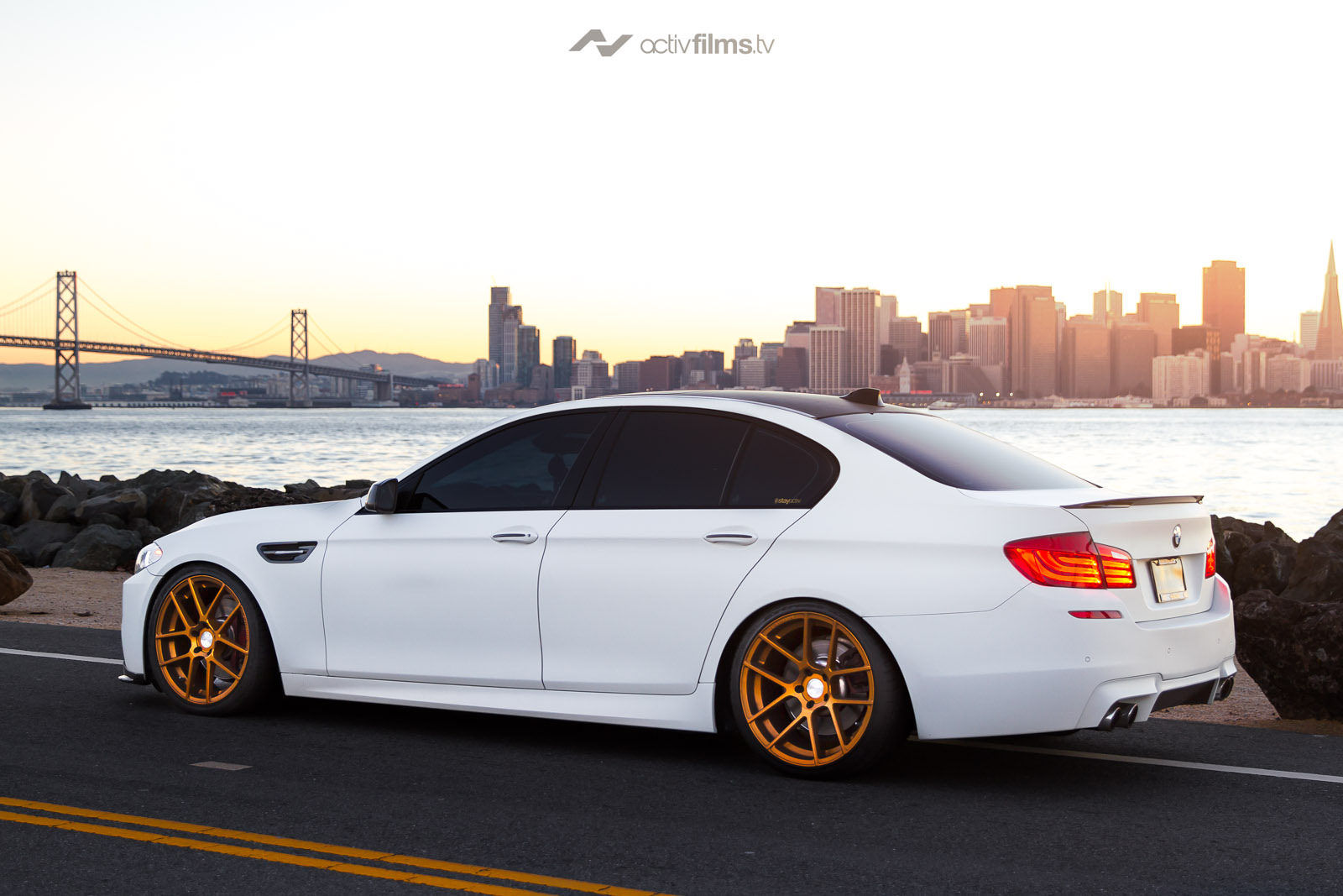 Wallpaper #IRlGB48BtGB6xQ786FaK1 BMW F10 535i Rides on Avant Garde M510s Autoevolution