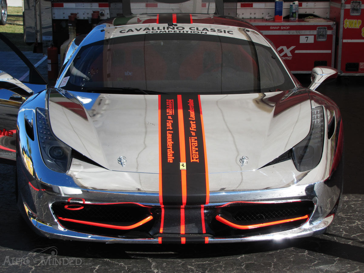 Wallpaper #iwMLZZMBpyOg8YnEMNgl184 Chrome Ferrari 458 Challenge Spotted Racing Autoevolution
