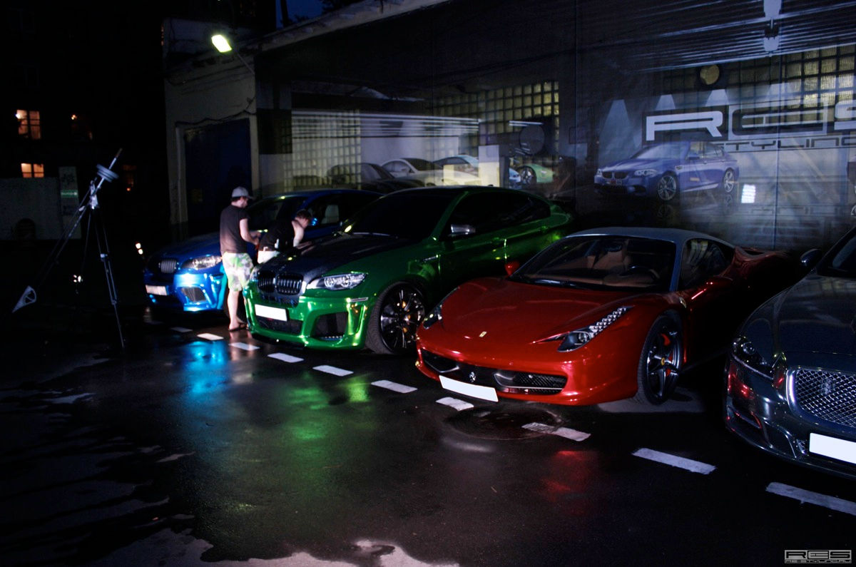 Wallpaper #FZ-lWJMBcUVgGJNowrHu54 Rainbow of Chromed Cars is Psychedelic Autoevolution