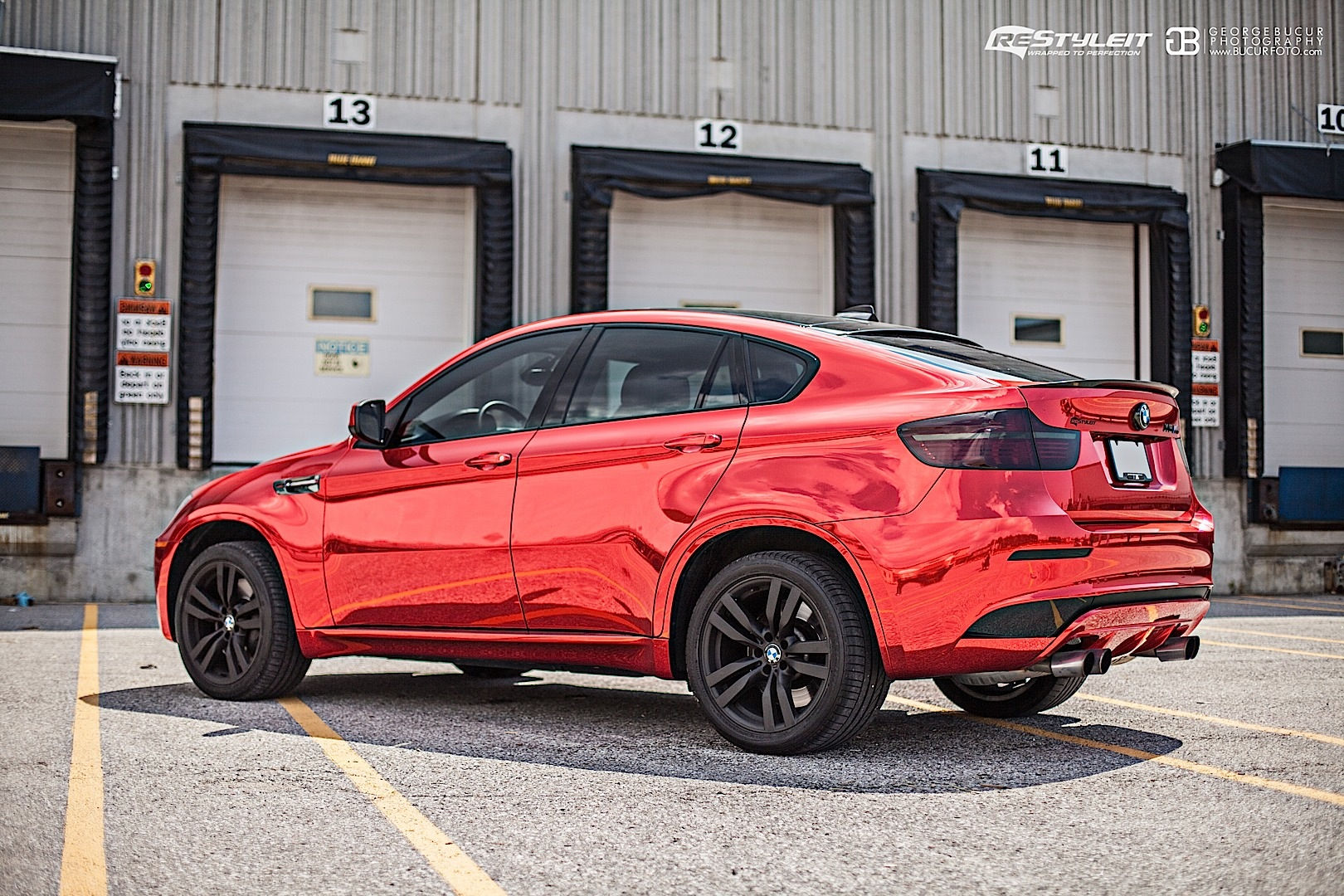 Wallpaper #J--ETJMBMN-XEVvV-j7n4 Red Chrome BMW X6 M is a Must See from Canada Autoevolution