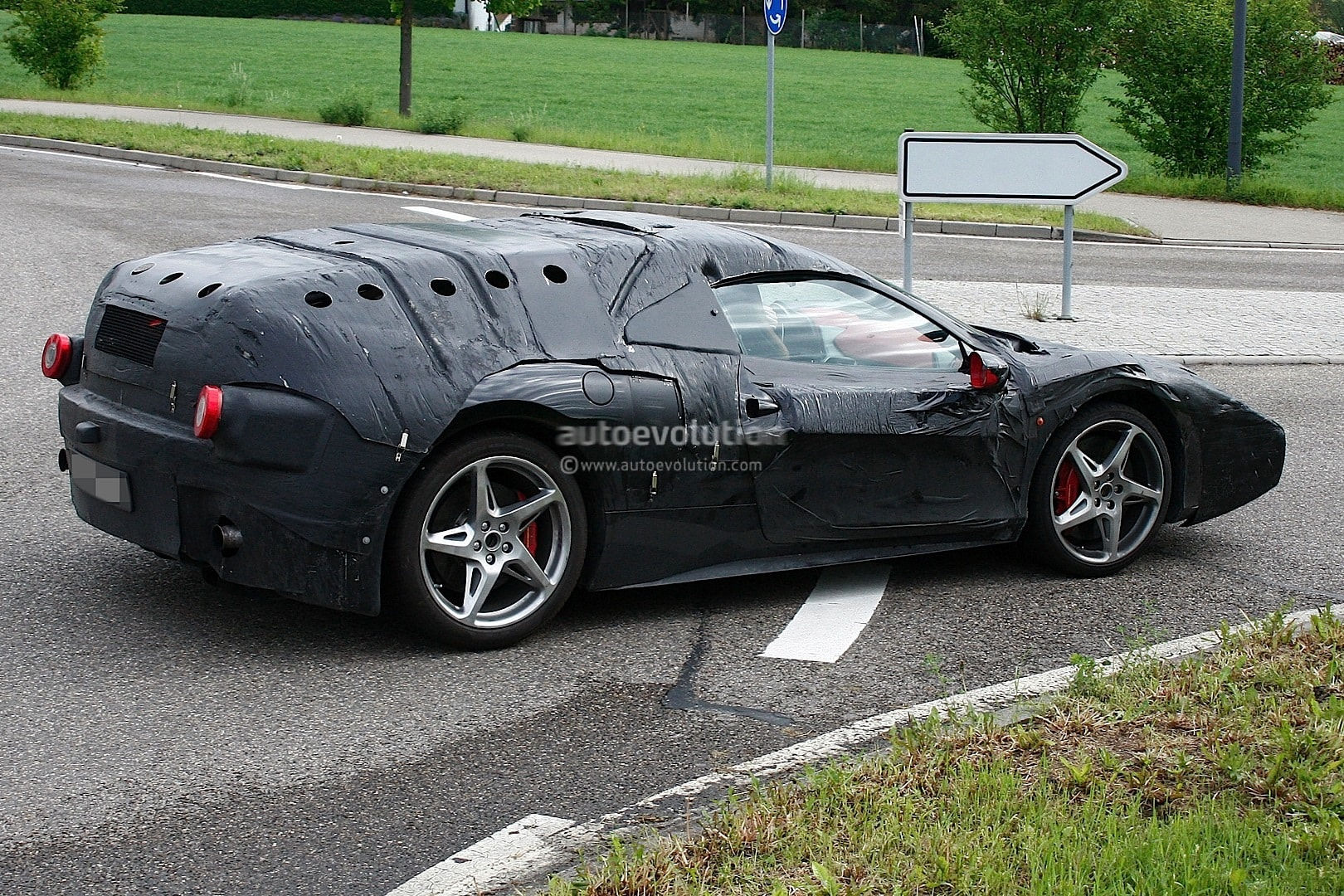 Wallpaper #bac7b Mysterious Ferrari Fxx K Evo Test Car Spied at the Nurburgring Carscoops