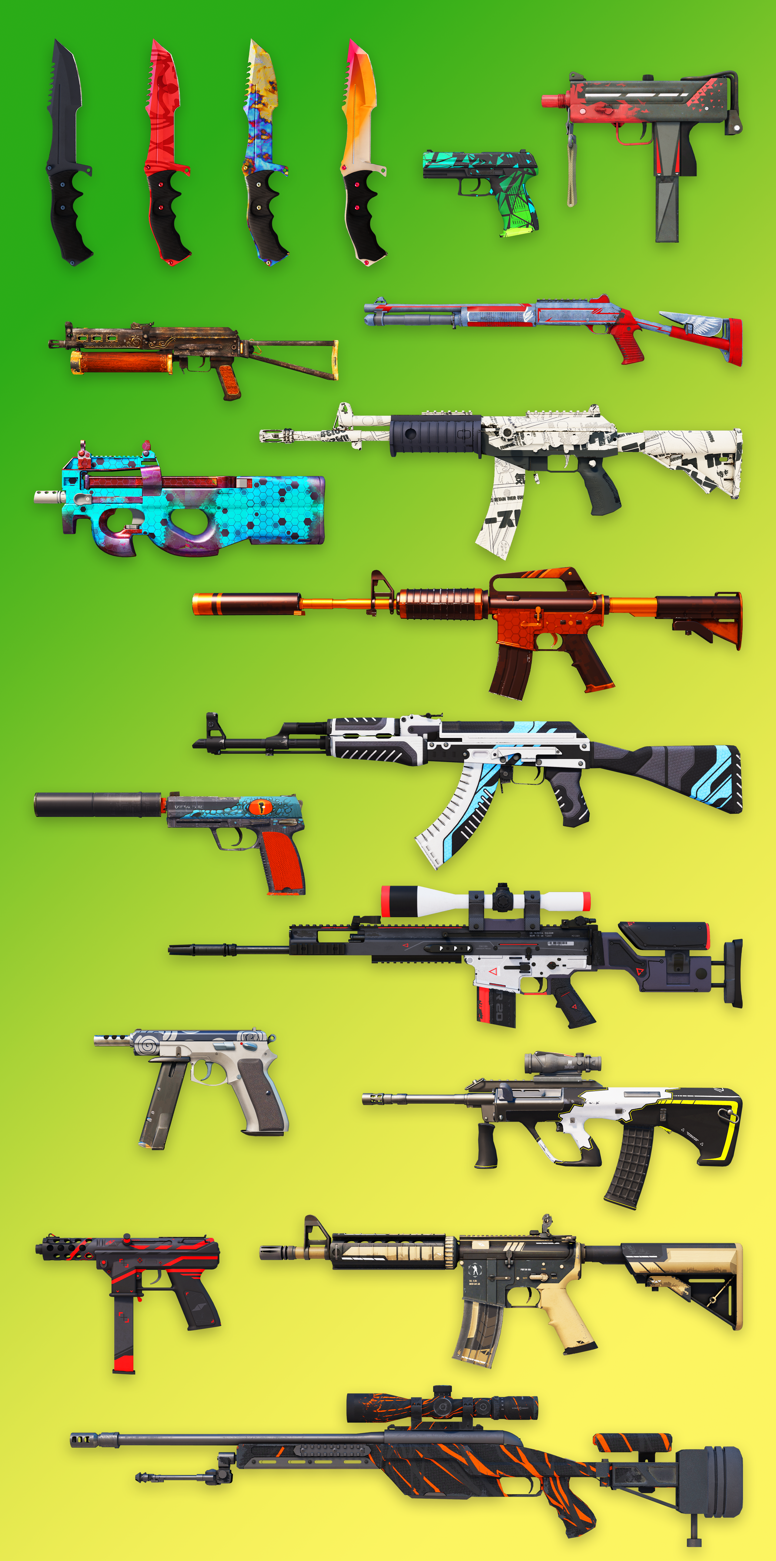 Wallpaper #_aUKOJMBVBiSkHCaPozW357 Huntsman Weapon Case Skinport Blog