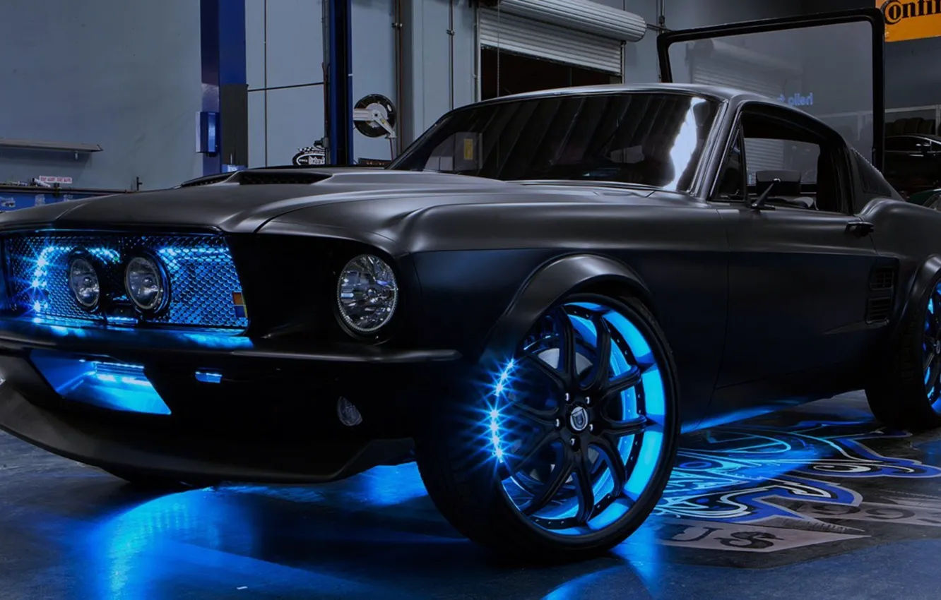 Wallpaper #u2fS65IBSpphPi3-JE6v157 Wallpaper Neon Mustang Workshop Shelby Images for Desktop Section