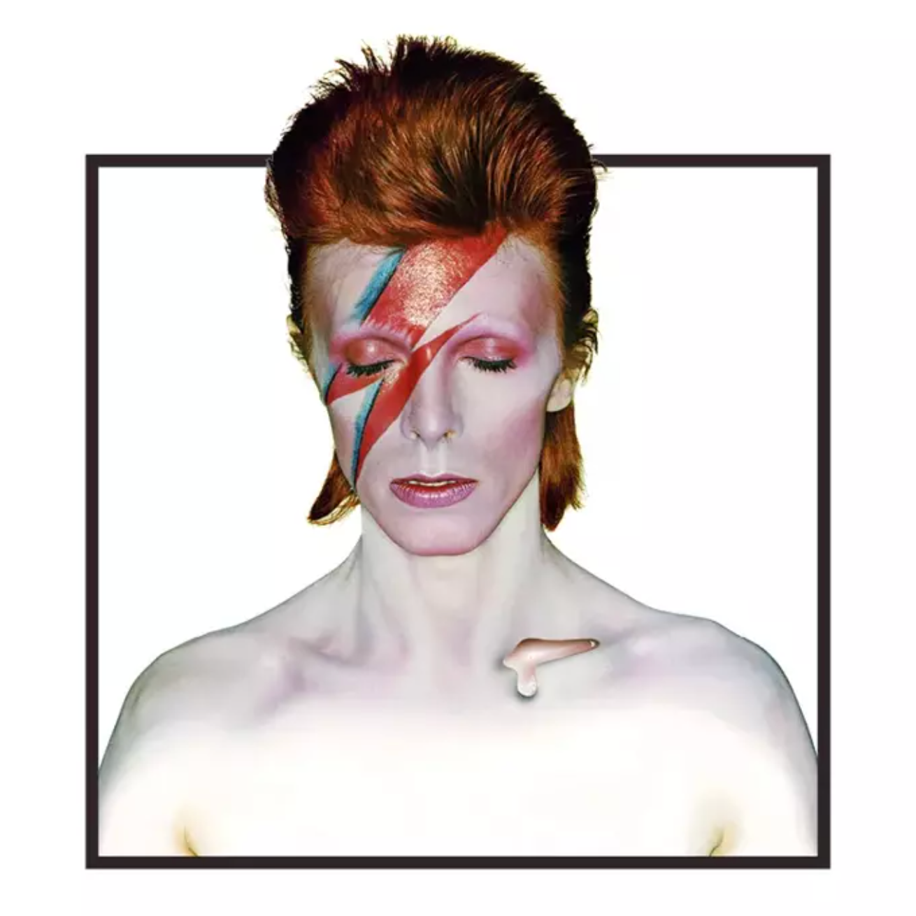 Wallpaper #7030a Aladdin Sane De David Bowie Cd Chez Libertemusic Ref123255141
