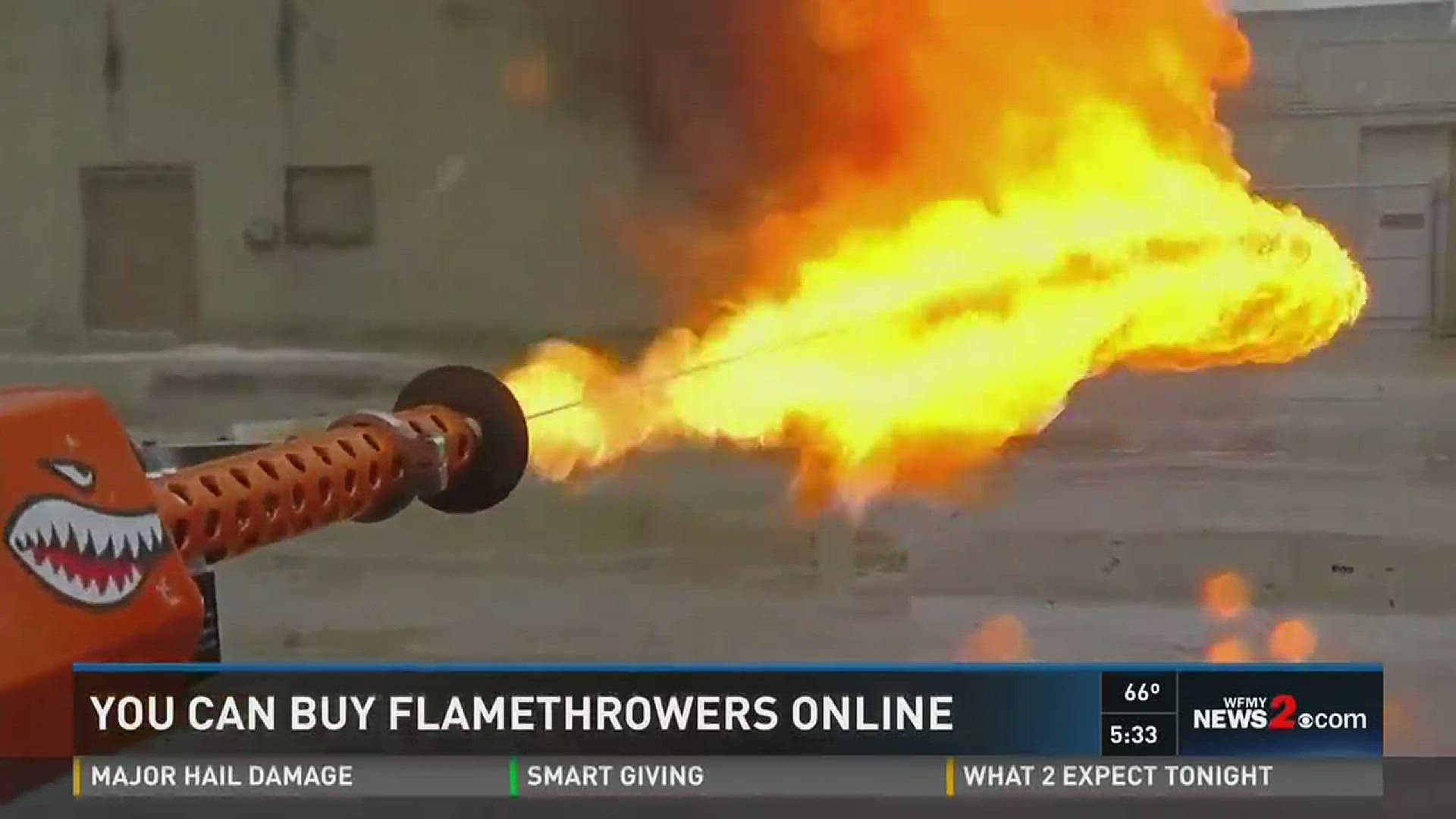 Wallpaper #SWfJC5MBSpphPi3-s9u967 You Can Own a Flamethrower Wfmynews2com