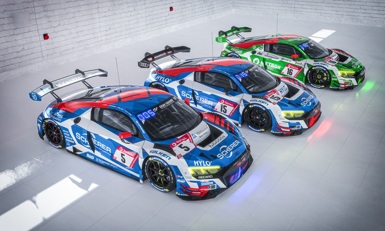 Wallpaper #yGiiGJMBSpphPi3-zxN_394 Decal Audi R8 Gt3 Evo Team Phoenix Scherer Nurburgring 2022 16