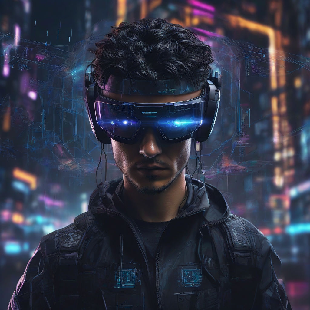 Wallpaper #9a3bMZMBKf019FdaOxFe60 Cyberpunk Hacker Cyberpunk Hacker Opensea