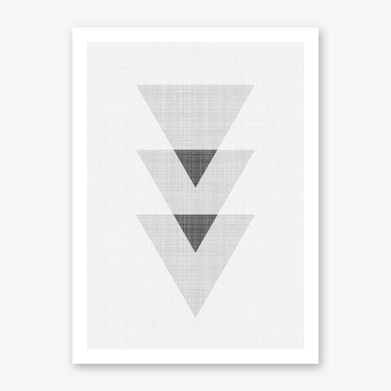 Wallpaper #W2ex7ZIBSpphPi3-OlmC94 Triangles 1 Art Print by Vivid Atelier Fy