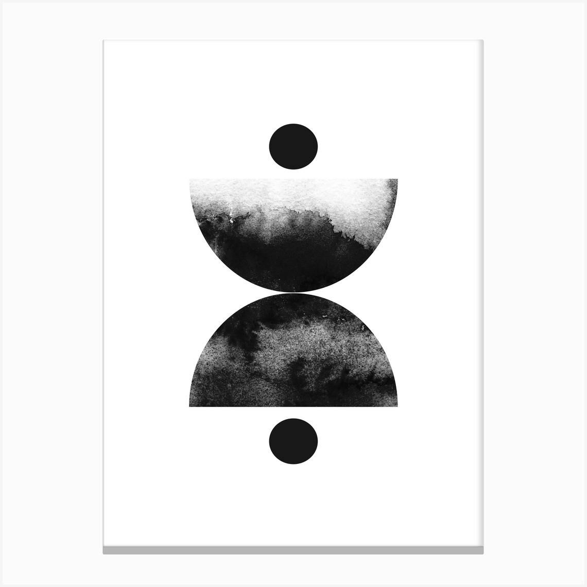 Wallpaper #52dQ-5IBSpphPi3-YpO869 Abstract Circles One Art Print by the Crayon Studio Fy