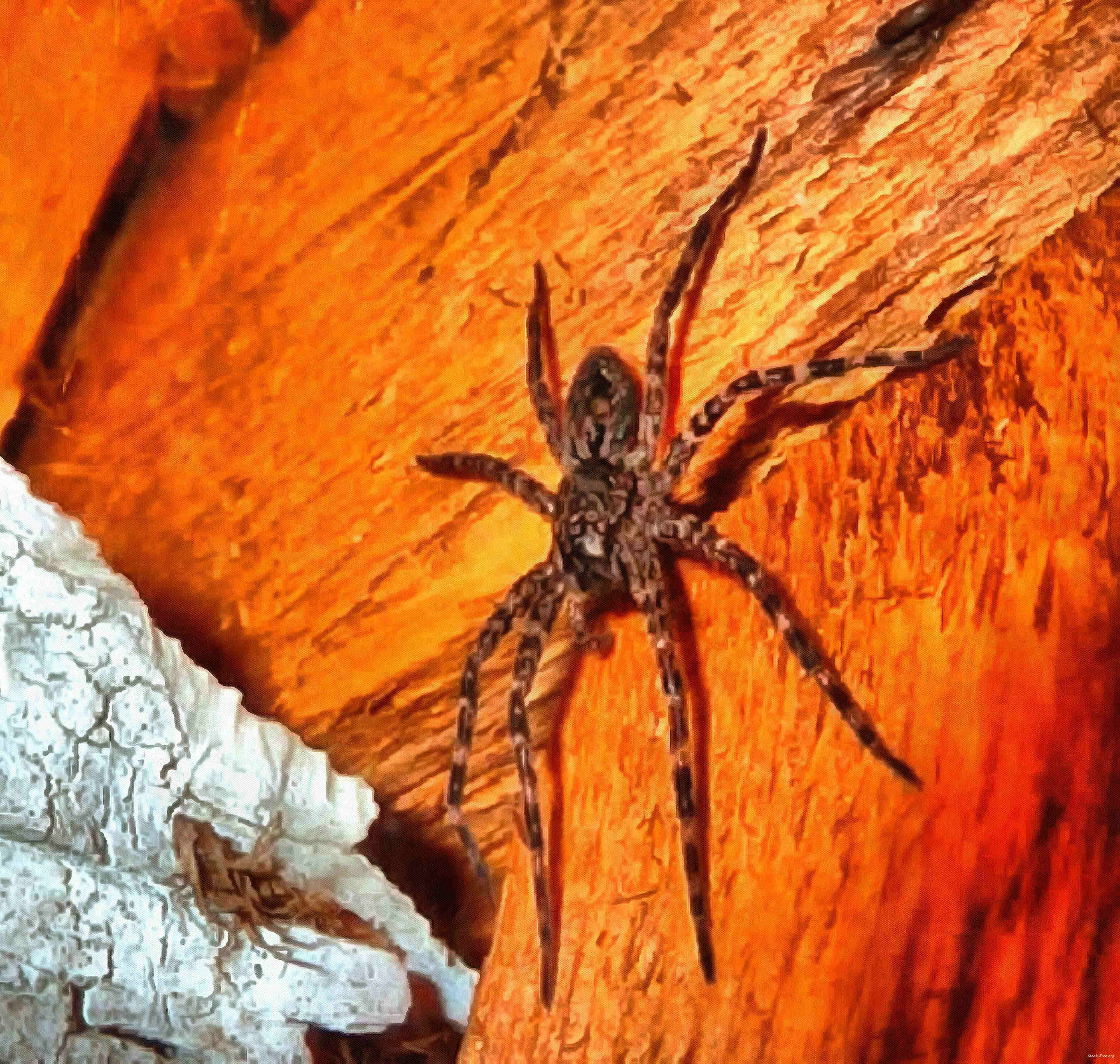 Wallpaper #tWgrGZMBSpphPi3-wxVR332 Big Spider Spiders Horror Arachnids Villi Legs Scary Cobweb