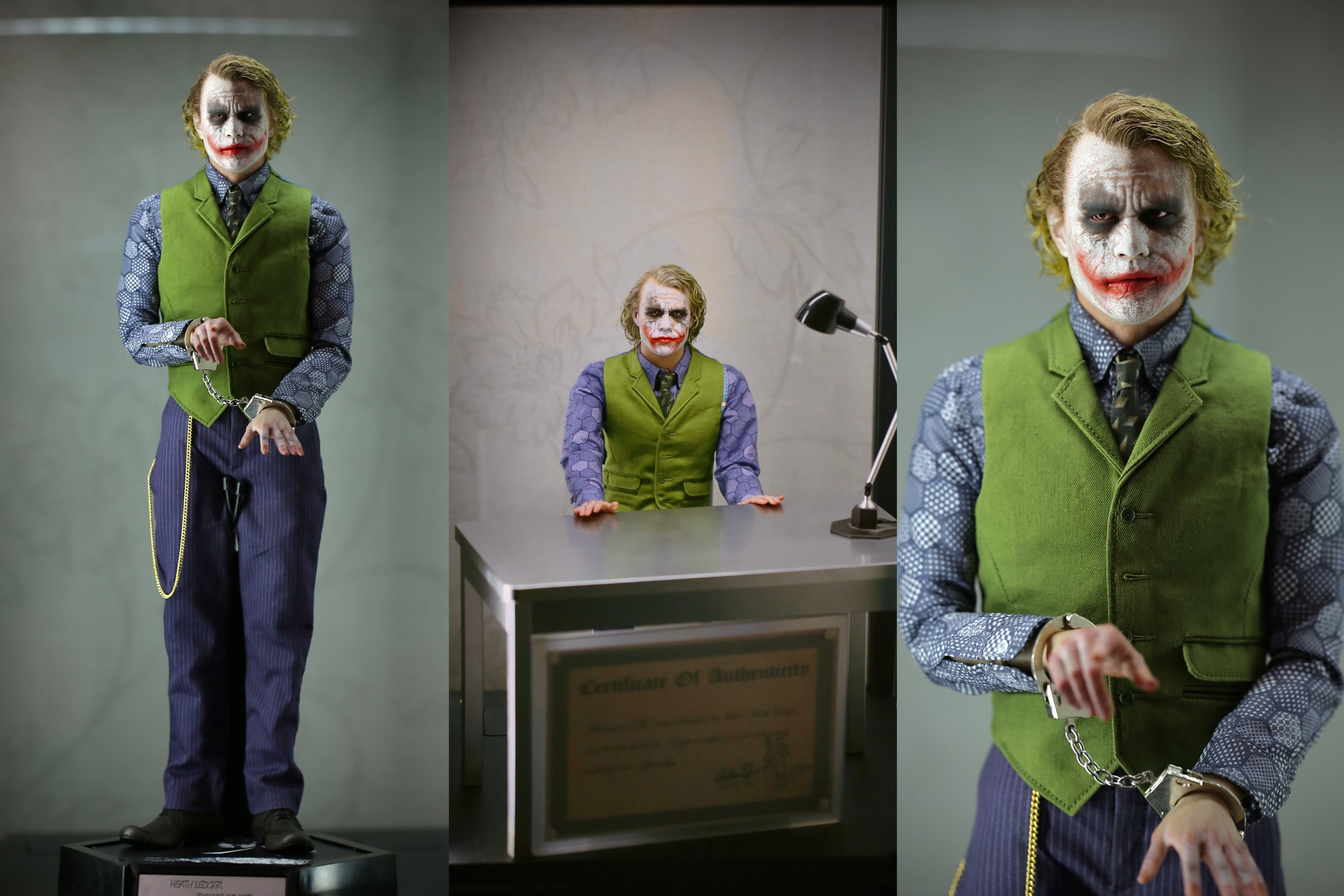 Wallpaper #I-9qS5MBMN-XEVvVkTuW157 Aries Work 16 Heath Ledger Joker Clothing Display Custom One Sixth